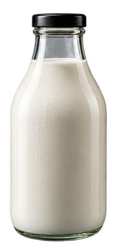 Bottle of milk