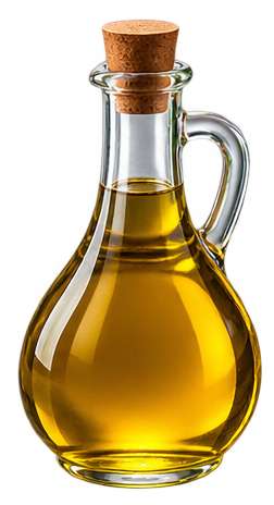 Bottle of cooking oil